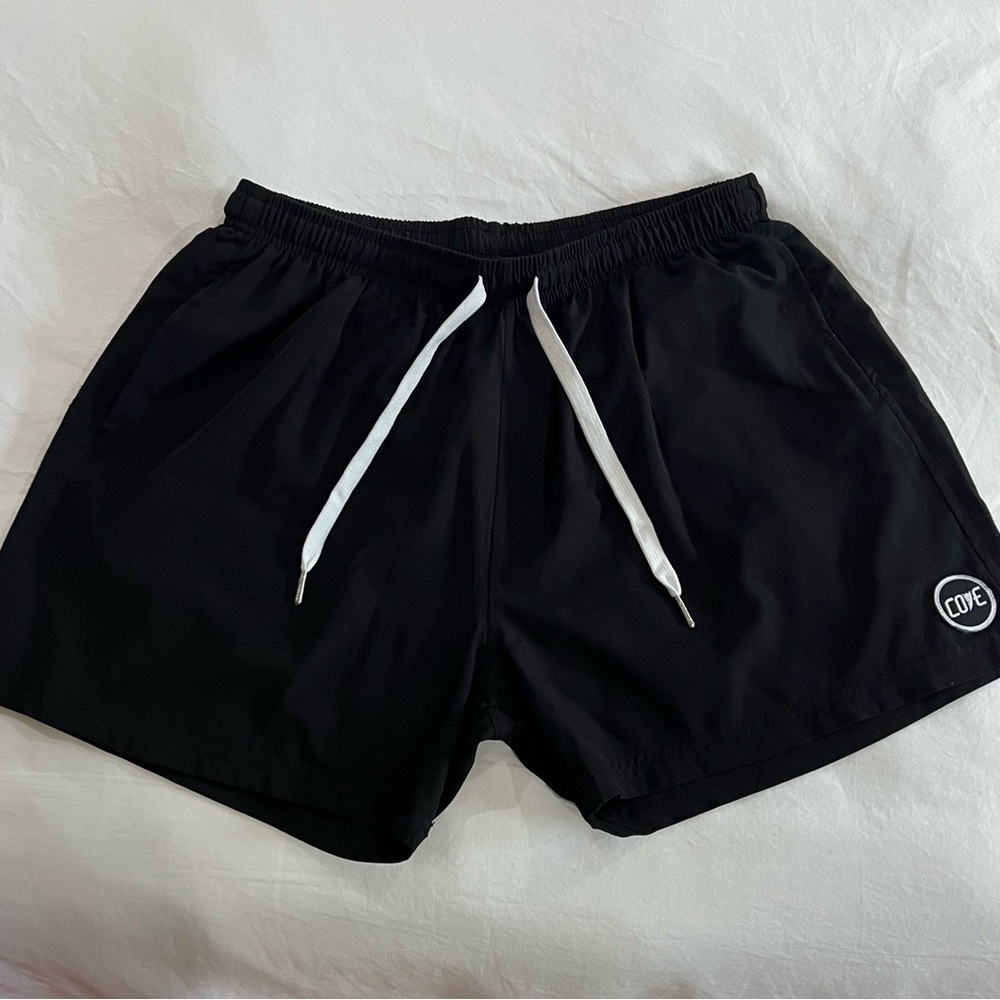 Cove Black Athletic Men's Shorts
